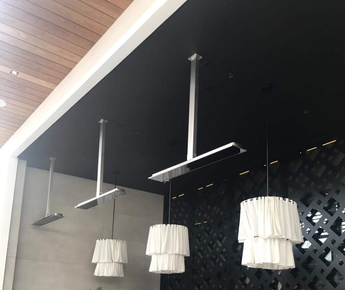 Bromic Heating Platinum Electric Mounting Poles (2ft, 2300W/3400W) - BH3130023