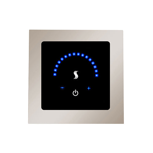 ThermaSol MicroTouch Digital Steam Shower Control, Touchscreen, Round or Square
