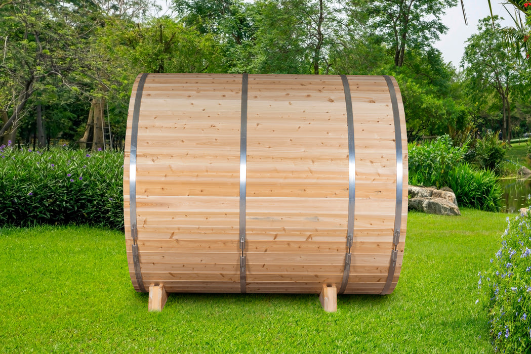 LeisureCraft Serenity MP Barrel Sauna - CTC2245MP