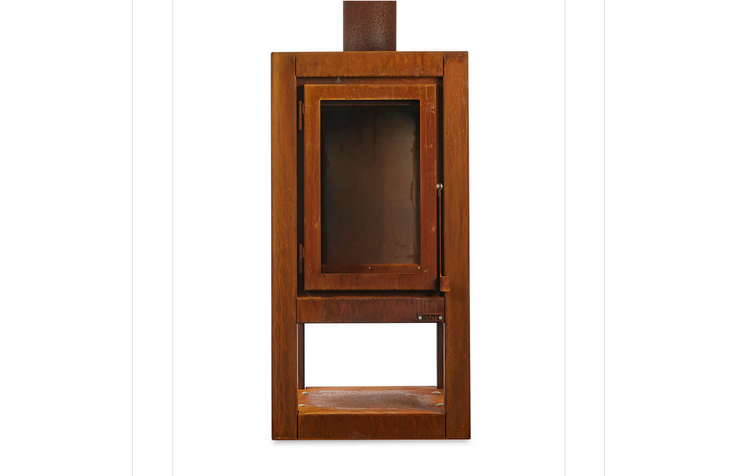 RB73 Quaruba XXL MOBILE 4-Sided Glass Fireplace