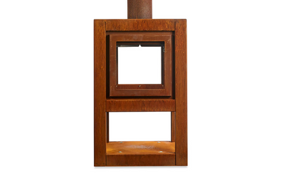RB73 Quaruba L MOBILE 4-Sided Glass Fireplace