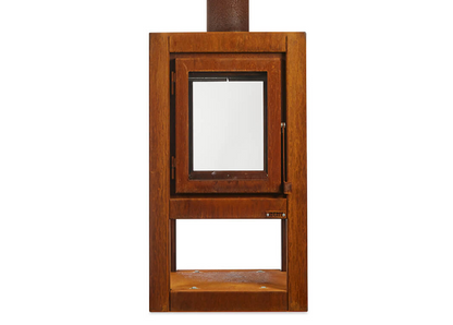 RB73 Quaruba XL MOBILE 4-Sided Glass Fireplace