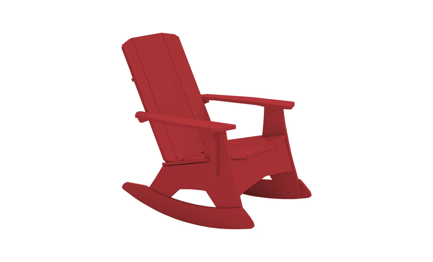Ledge Lounger Mainstay Adirondack Rocker (Available in 8 Resin Colors) - LL-MS-AR-NY