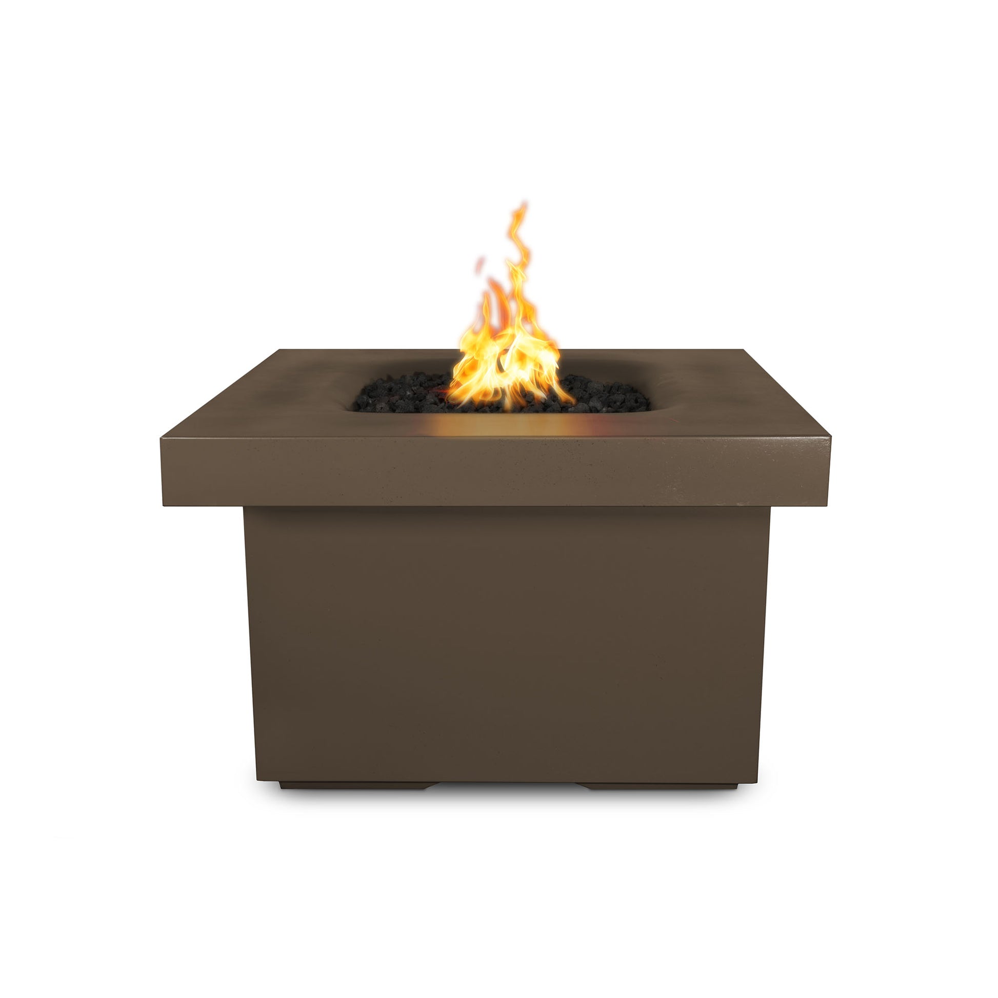 The Outdoor Plus Ramona Concrete – 36″ Square Fire Pit Table