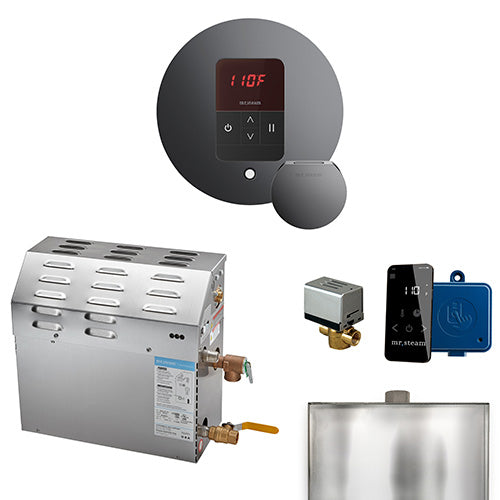 Mr.Steam MSSUPER iTempo Steam Shower Generator Package w/ Accessories, Up to 15kW