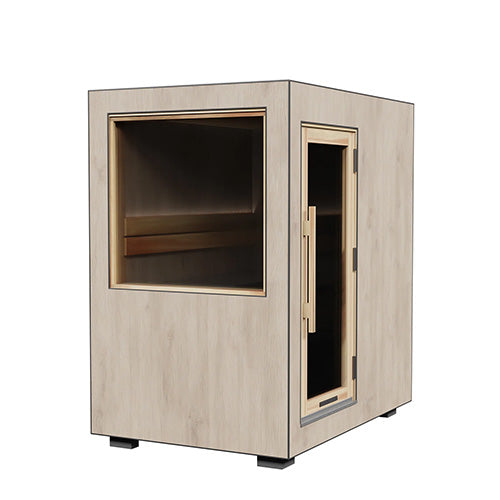ThermaSol Solaris Sauna Cabin, Solar-Powered, 2 to 5 Person