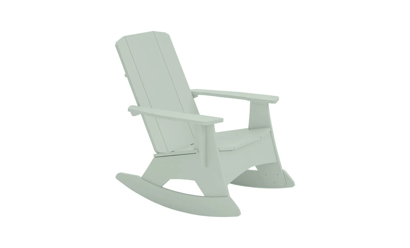 Ledge Lounger Mainstay Adirondack Rocker (Available in 8 Resin Colors) - LL-MS-AR-NY