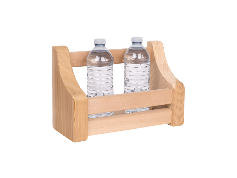 LeisureCraft Cedar Bottle Shelf - SHELF1