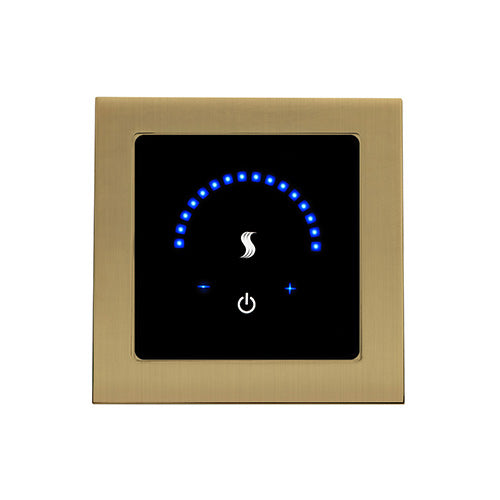 ThermaSol MicroTouch Digital Steam Shower Control, Touchscreen, Round or Square