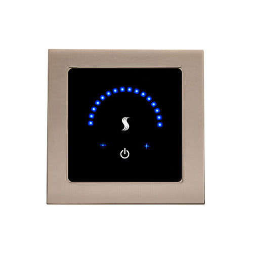ThermaSol MicroTouch Digital Steam Shower Control, Touchscreen, Round or Square