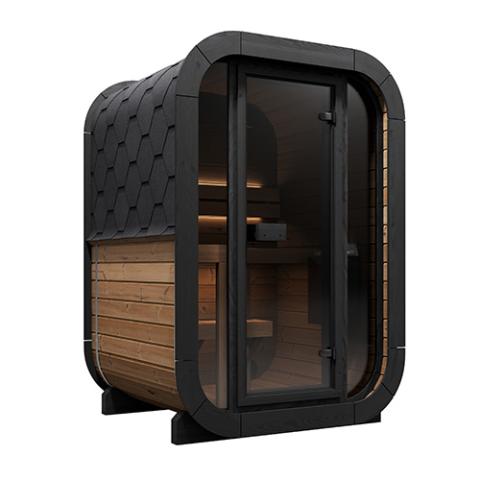 SaunaLife Model CL3G Cube-Series Outdoor Home Sauna Kit - SL-MODELCL3G