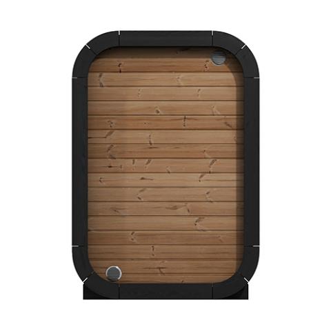 SaunaLife Model CL3G Cube-Series Outdoor Home Sauna Kit - SL-MODELCL3G