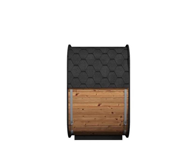 SaunaLife Model CL4G 3 Person Outdoor Cube Sauna - SL-MODELCL4G