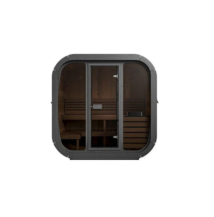 SaunaLife Model CL5G 4-Person Outdoor Cube Sauna - SL-MODELCL5G