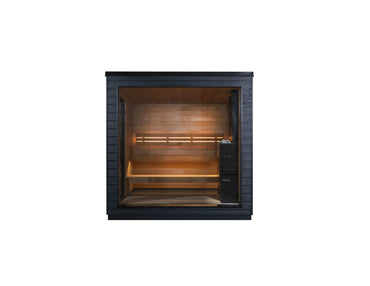 SaunaLife Model G6 Garden-Series Fully Assembled Backyard Sauna, 5 Persons