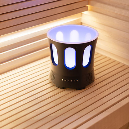SaunaLife SaunaZone Bluetooth Speaker with LED Sauna Bucket Lights