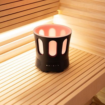 SaunaLife SaunaZone Bluetooth Speaker with LED Sauna Bucket Lights
