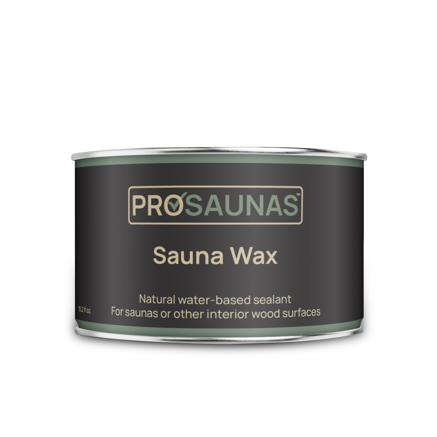 PROSAUNAS Sauna Wood Wax, 15.2 fl. oz. (450ml)