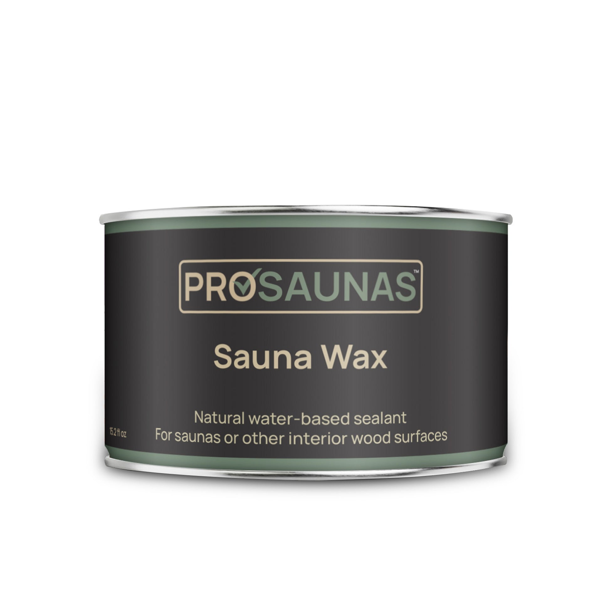 PROSAUNAS Sauna Wood Wax, 15.2 fl. oz. (450ml)