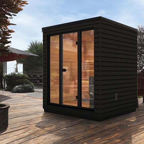 Saunum Classic Mini Outdoor Sauna Cabin - 127903