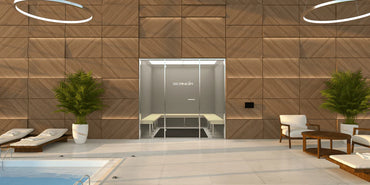 Scandia Advanced Hybrid Steam Room - 60" x 60" x 96"-AHSR3