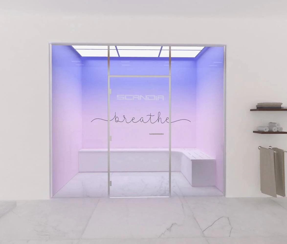 Scandia Advanced Hybrid Steam Room - 60" x 60" x 96"-AHSR3