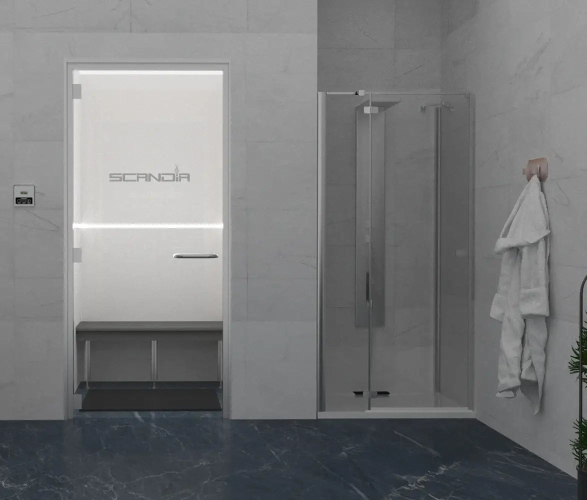 Scandia Advanced Hybrid Steam Room - 60" x 60" x 96"-AHSR3
