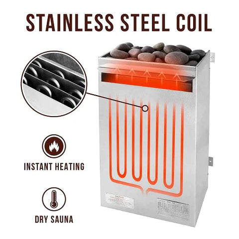 Image of Scandia Electric Ultra Sauna Heater - Large (12.0-18.0KW)