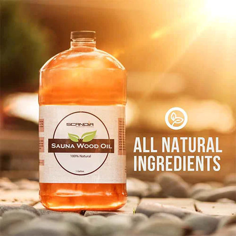 Image of Scandia Sauna Wood Oil - 100% Natural Ingredient - SN-AC-WOODOIL