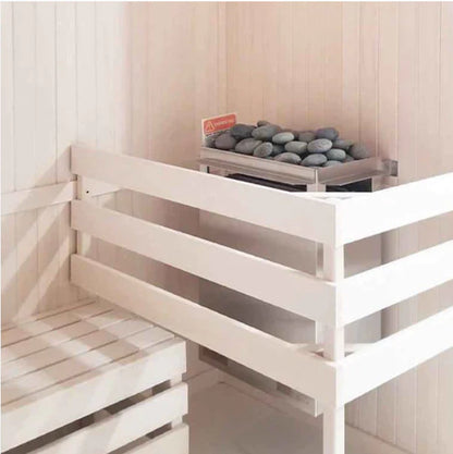 Scandia Electric Ultra Hand Finished Pre-Cut Sauna Room Kits - 48" x 84" x 84" - PRECUT-HNDFINISH-4X7-ULTRA