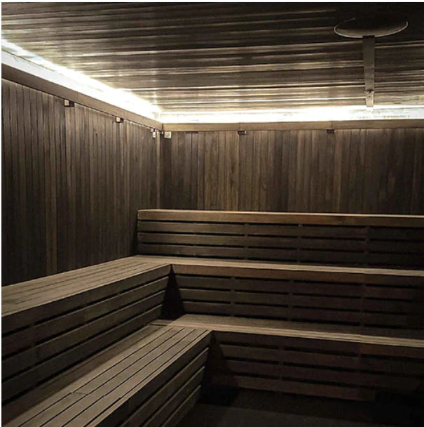 Scandia Electric Ultra Hand Finished Pre-Cut Sauna Room Kits - 48" x 84" x 84" - PRECUT-HNDFINISH-4X7-ULTRA