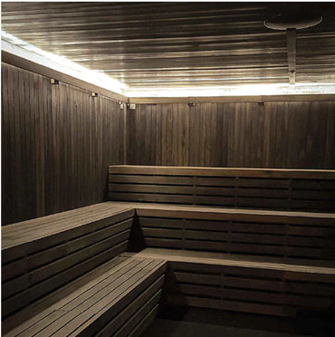 Scandia Electric Ultra Hand Finished Pre-Cut Sauna Room Kits - 48" x 84" x 84" - PRECUT-HNDFINISH-4X7-ULTRA