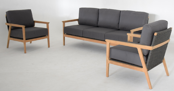 Royal Teak Collection Ventura Sofa / 3-Seater - VENT3S