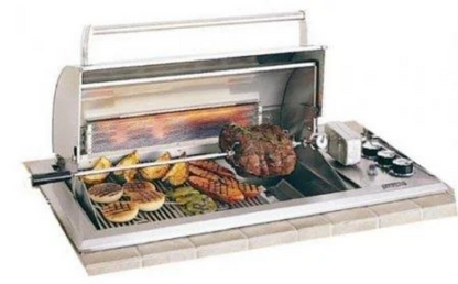 Fire Magic Legacy Regal I 30" Drop-In Grill with Rotiserrie & Backburner
