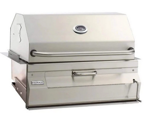 Image of Fire Magic 30" Built-In Stainless Steel Charcoal Grill - 14-SC01C-A