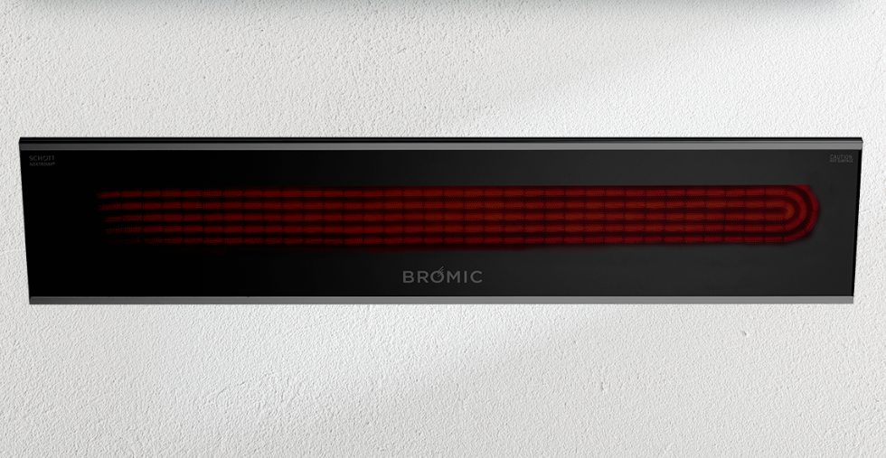Bromic Heating 2300W Black Platinum Smart-Heat™ Electric Heater / 220-240V - BH0320003