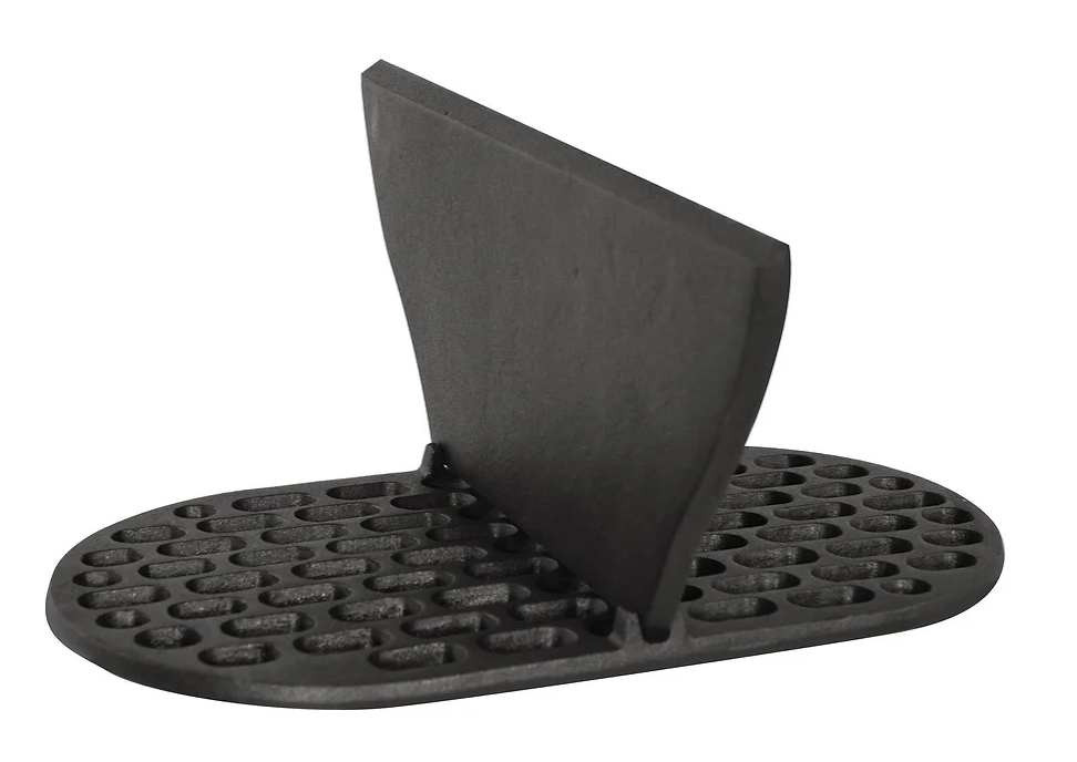 Primo Ceramic Grills Cast Iron Firebox Divider, Compatible w/ Large Charcoal Grill - PG00344