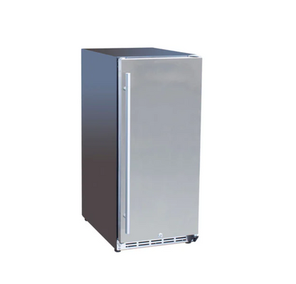 AMD 15" Outdoor Rated Refrigerator with Stainless Steel Door and Handle - AMD-RFR-15S