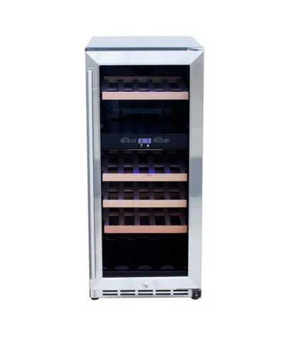 TrueFlame 24" Outdoor Rated Wine Cooler - AMD-RFR-15WD