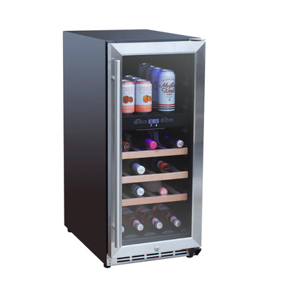 TrueFlame 24" Outdoor Rated Wine Cooler - AMD-RFR-15WD