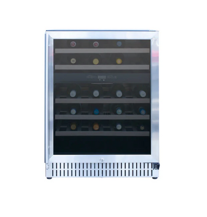 TrueFlame AMD 24" 5.3 Cu. Outdoor Rated Dual Zone Wine Cooler - AMD-RFR-24WD