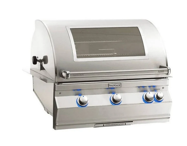 Fire Magic Aurora A660i 30" Built-In Grill with Analog Thermometer