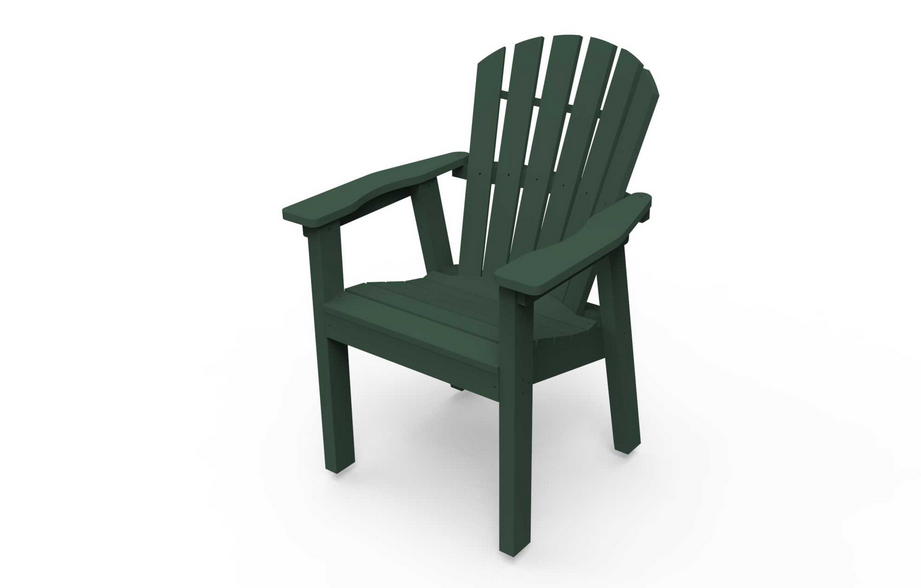 Seaside Casual Adirondack Shellback Dining Chair - 021