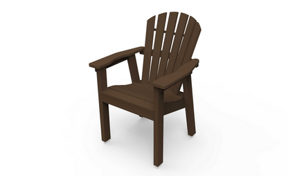 Seaside Casual Adirondack Shellback Dining Chair - 021