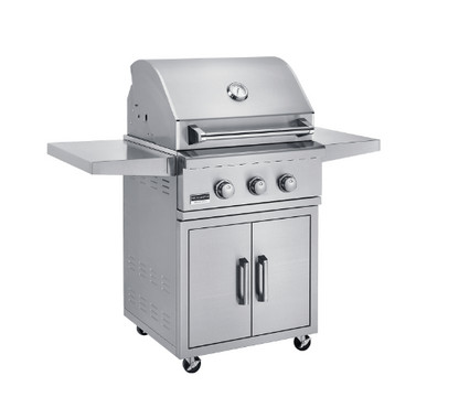 Broilmaster B-Series Built-In 25" Stainless Natural Gas Grill Head - BSB253NLN