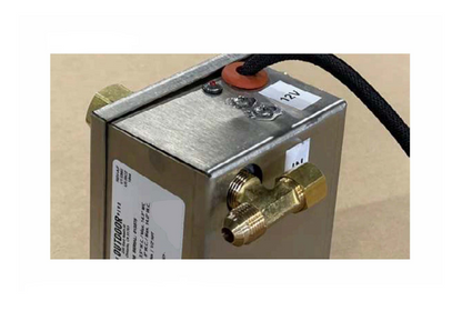 The Outdoor Plus 24-Inch Liquid Propane Fueled, GFRC Concrete, Maya Fire & Water Bowl with Low Voltage Electronic Ignition - OPT-24SFWE12V-VAN-LP