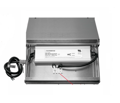 The Outdoor Plus 24-Inch Liquid Propane Fueled, GFRC Concrete, Maya Fire & Water Bowl with Low Voltage Electronic Ignition - OPT-24SFWE12V-VAN-LP