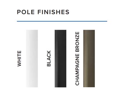 FiberBuilt Patio Umbrella with Push Up & Pin Lift, 7.5 Foot Beige Canopy and Champagne Bronze Pole - 7HPUCB-Beige