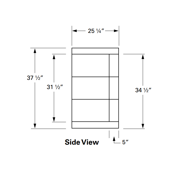 Isokern Vent Free 42" Gas Burning Fireplace - 81042