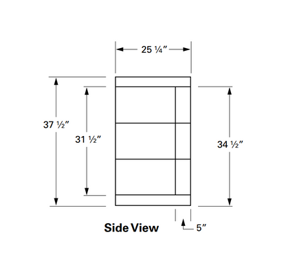 Isokern Vent Free 42" Gas Burning Fireplace - 81042
